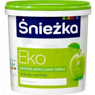 Śnieżka Akrylová barva na stěny 3 l Sněhově bílá mat