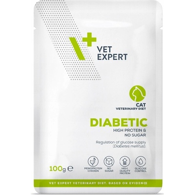 Vet Expert pro kočky s cukrovkou kuře 100 g