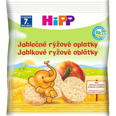 HiPP ryžové oblátky jablkové 35 g