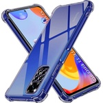 Techsuit Калъф за Xiaomi Redmi Note 11 Pro 4G / Note 11 Pro 5G / Note 12 Pro 4G - Techsuit - Удароустойчив Clear Silicone - Опушено Черен