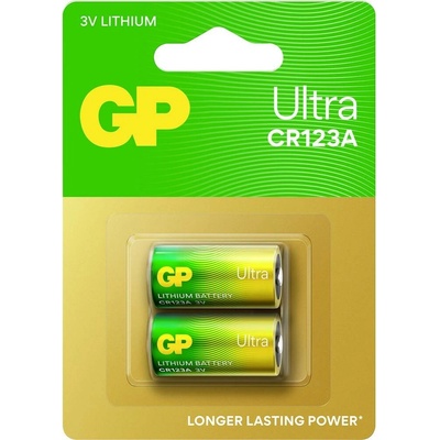 GP Ultra CR123A 2 ks 4891199237447