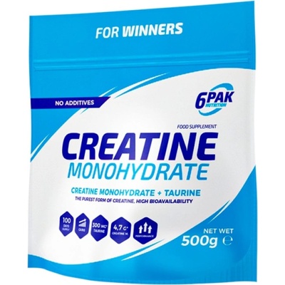 6PAK Nutrition Creatine Monohydrate [500 грама] Неовкусен
