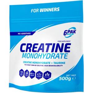6PAK Nutrition Creatine Monohydrate [500 грама] Неовкусен