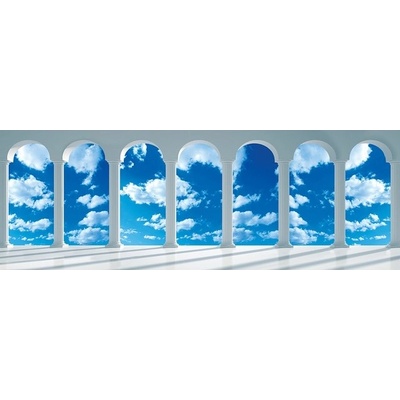 Preinterier FT4068 Fototapeta na stenu Obloha - výhľad vlies 620cm x 219cm