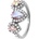 Silenti Jewelry Сребърен пръстен "Уникат" - 8 - 57мм (18.1мм диам. )