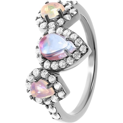 Silenti Jewelry Сребърен пръстен "Уникат" - 8 - 57мм (18.1мм диам. )