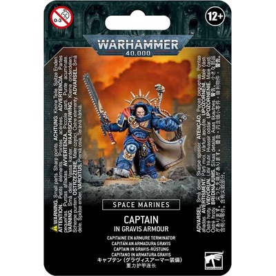 GW Warhammer 40000: Space Marines Captain in Gravis Armour