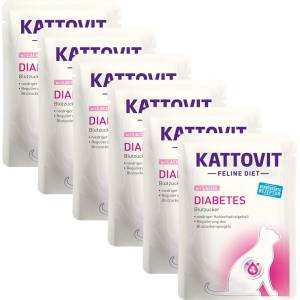 KATTOVIT Diabetes пастет с сьомга 6 x 85 г