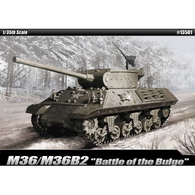 Academy Model Kit tank 13501 M36/M36B2 Battle of the Bulge 1:35
