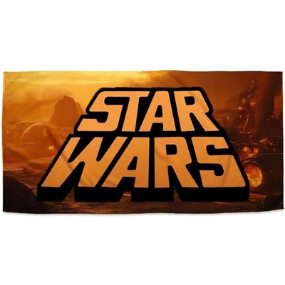 Sablio Ručník s potiskem Star Wars Lávová planeta 70 x 140 cm