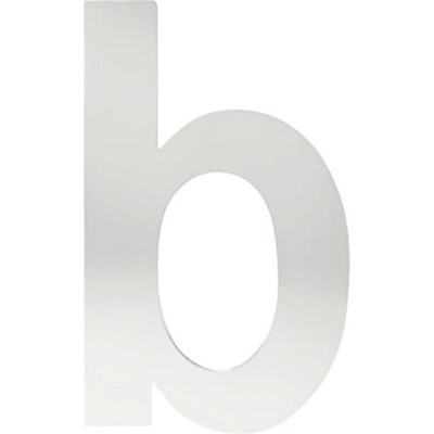 Cobra Písmeno B - 15 cm, nerez