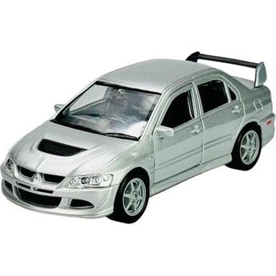 Welly Mitsubishi Lancer EVO VIII Stříbrné 39 1:34