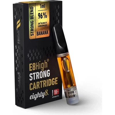Eighty8 E8High Cartridge Banana, 96 % 1 ml