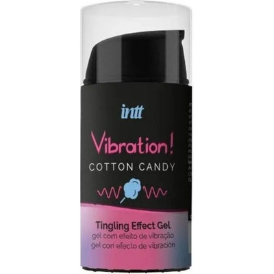 INTT Tekutý vibrátor Cotton Candy 15 ml