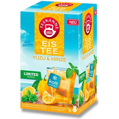 Teekanne Eistee ovocný ledový čaj yuzu a máta 18 ks
