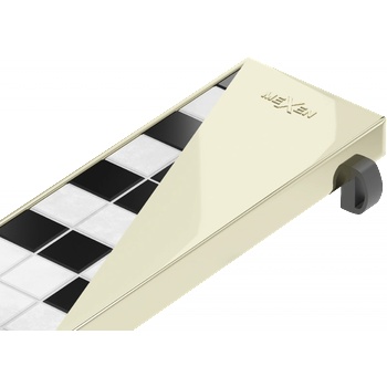 Mexen Flat M13 маска 2в1 за линейно оттичане 60 см, златна - 1519060 (1519060)