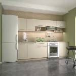 Halmar VIOLA 260 - кухня ванилия и дъб сонома (VIOLA-260/vanilla/kitchen/1)