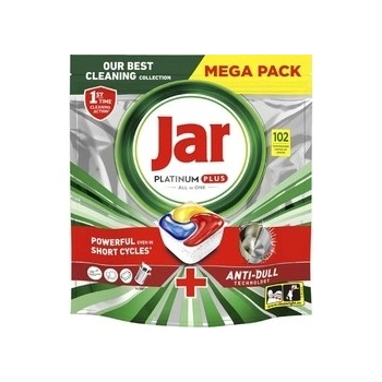 Jar Tablety do myčky Platinum Plus Yellow 102 ks