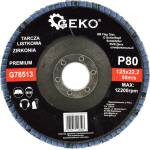GEKO Ламелен диск за шлайфане "zirkonia" 125 мм p80 01948 (g78513)