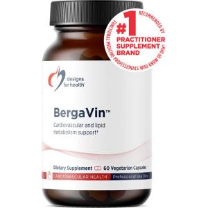 Designs for Health Бергамот 400 mg + червено грозде 60 капсули | Designs for Health (00644 (BRV060) DFH)