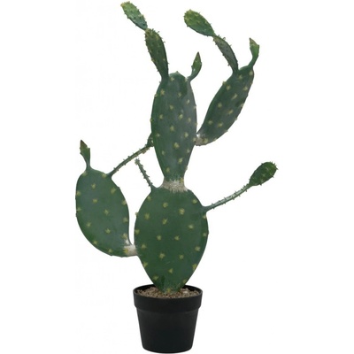 Umělý kaktus Nopal v květináči, 76cm