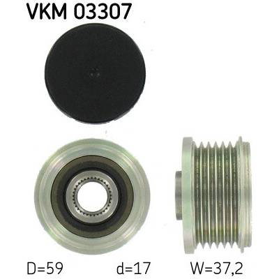 Voľnobeżka alternátora SKF VKM 03307
