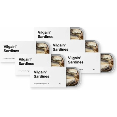 Vilgain Sardinky v BIO extra panenském olivovém oleji 90 g – Zbozi.Blesk.cz