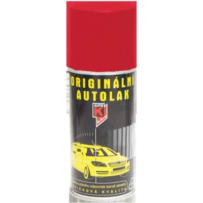 Auto-K Color Škoda Autolak v spreji 150ml 8180 červená ralye