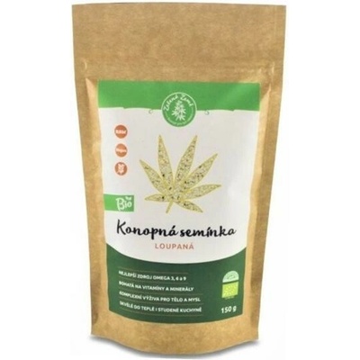 Zelená Země Konopné semienko lúpané BIO 150 g