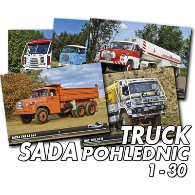 Sada pohlednic TRUCK č. 1 - 30