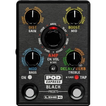 Line6 Pod Express Bass Basgitarový multiefekt