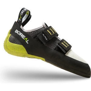 Boreal Дамски обувки с велкро Boreal Women's Alpha Climbing shoes - Black / Lime / White - размер 42, 5 (EU) (301-0810-0119)