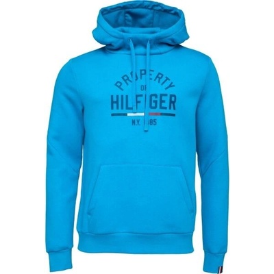Tommy Hilfiger GRAPHIC mikina modrá