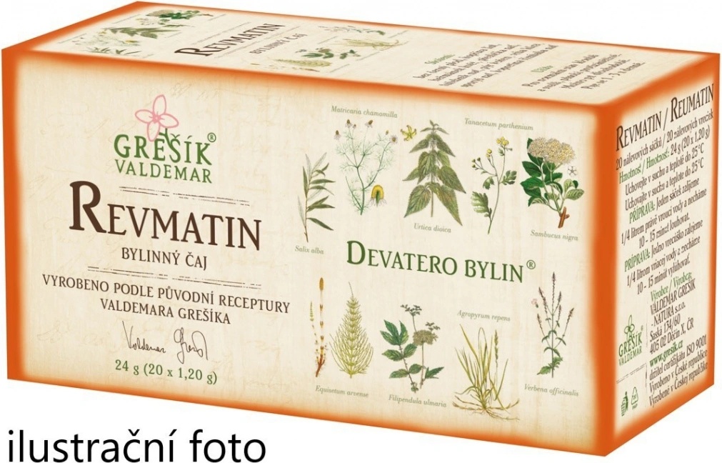 Grešík Řepík 20 nálevových sáčků