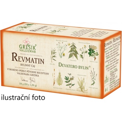 Grešík Řepík 20 nálevových sáčků