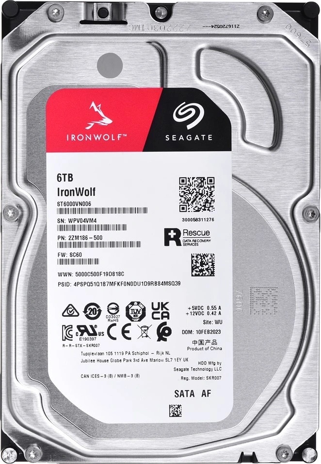 Seagate IronWolf 6TB, ST6000VN006 od 4 133 Kč - Heureka.cz