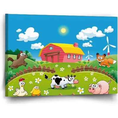 Sablio Obraz Farma - 60x40 cm