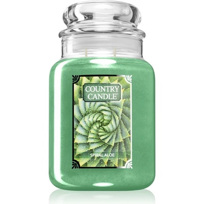 Country Candle Spiral Aloe 652 g