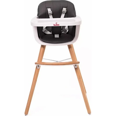 Buba Carino столче за хранене 2в1 черно (6970072141007)