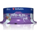 Verbatim DVD+R DL 8,5GB 8x, 25ks (43667)