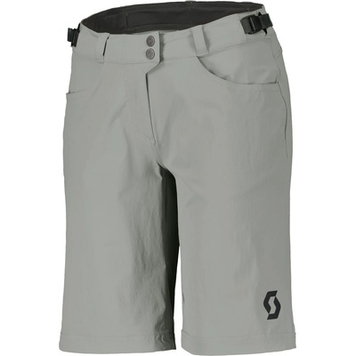 SCOTT Дамски шорти за колоездене Scott Women's Shorts Trail Flow with Pad Cycling bottoms - Spray Grey (155-1035-1514)