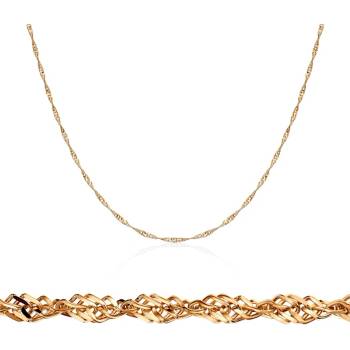 SAVICKI Синджирче Savicki 1.3mm: 585 злато, singapur