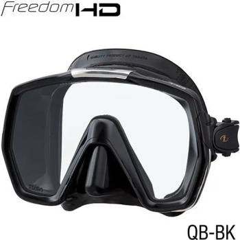Image 1 of Tusa маска freedom hd черна/черна (tus m1001qb bk)