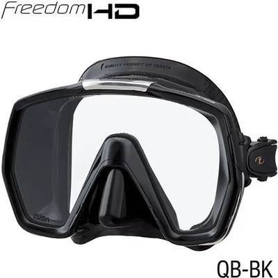 Tusa маска freedom hd черна/черна (tus m1001qb bk)