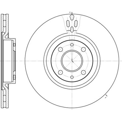 Brzdový kotúč REMSA 6316.11