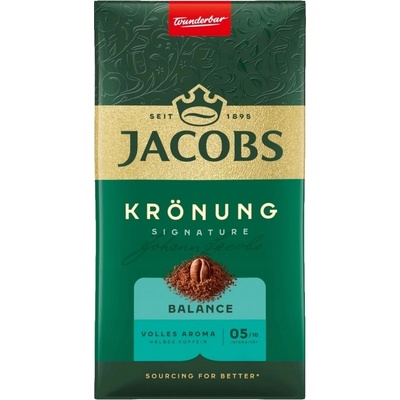 Jacobs Krönung Kraft Food Balance mletá 0,5 kg