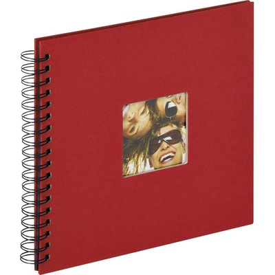 walther+ design SA-108-R album se spirálovou vazbou (š x v) 26 cm x 25 cm červená 40 Seiten