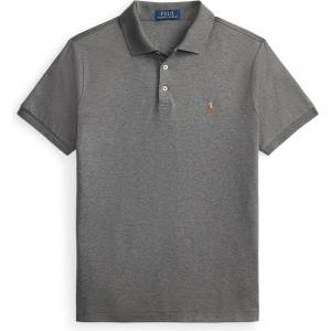 Ralph Lauren Блуза с яка POLO RALPH LAUREN Mens Slim Fit Short Sleeve Polo Shirt - Flannel Hthr