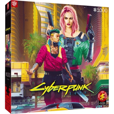 Gaming Puzzle Cyberpunk 2077 Kitsch Style 1000 dielov