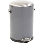 EKO 12 л. сив кош за отпадъци с педал ЕКО от серия belle deluxe (eko921712grey)